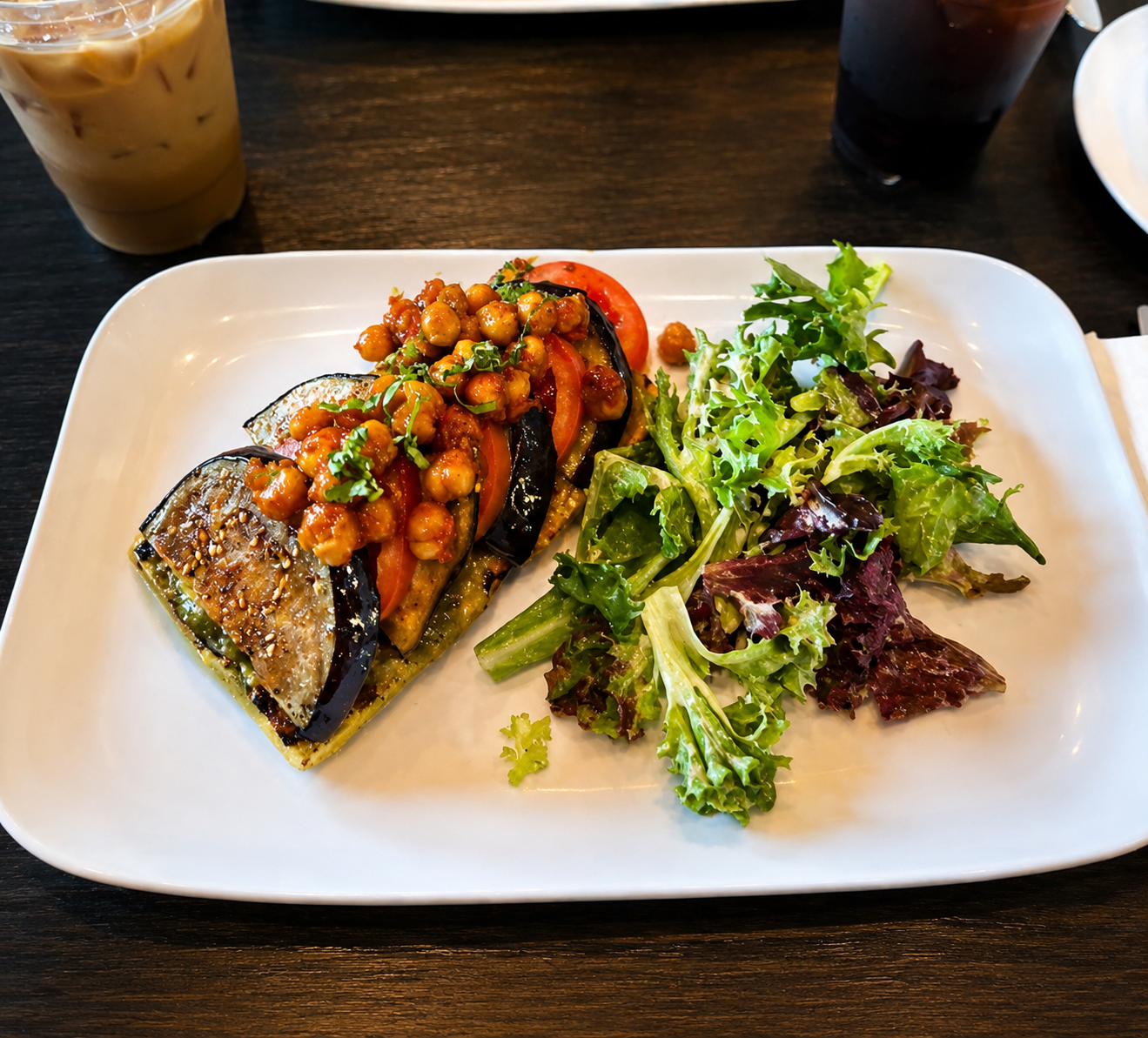 Eggplant Plate after MenuLens enhancement